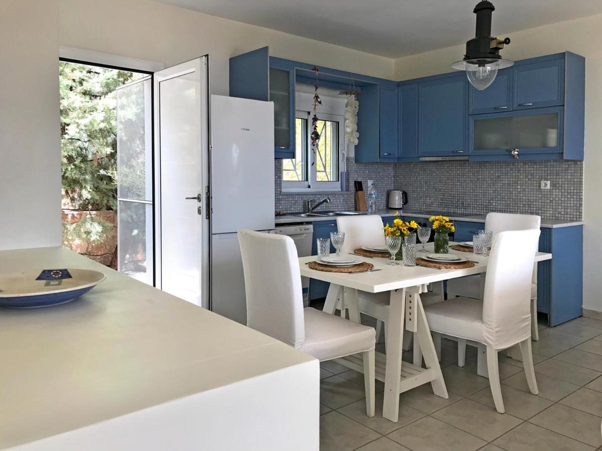 Serenity Villa Aegina Fantastic View Near The Beach Exterior foto